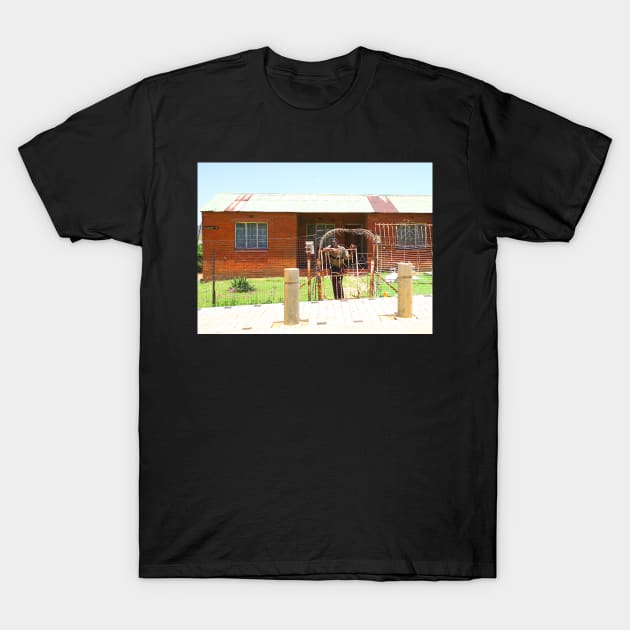 House in Soweto, South Africa T-Shirt by Carole-Anne